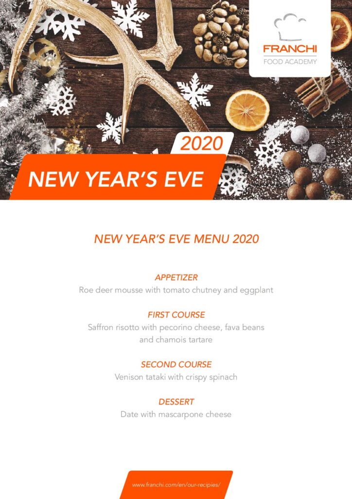 2019 Menu Capodanno